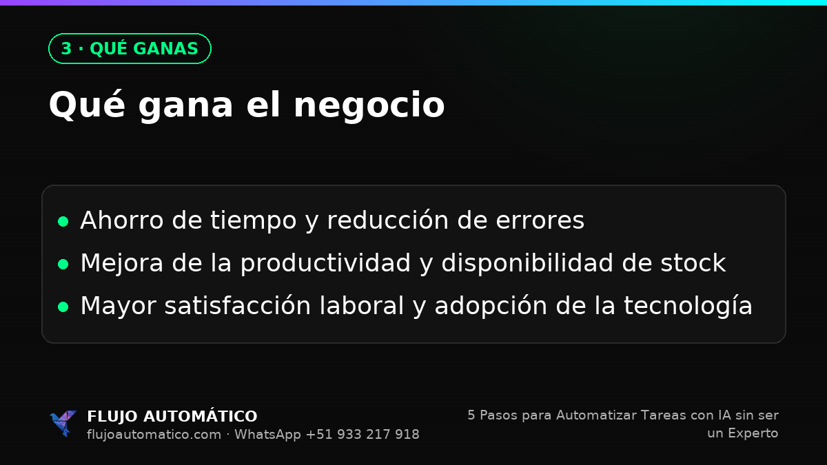 Qué ganas: Qué gana el negocio